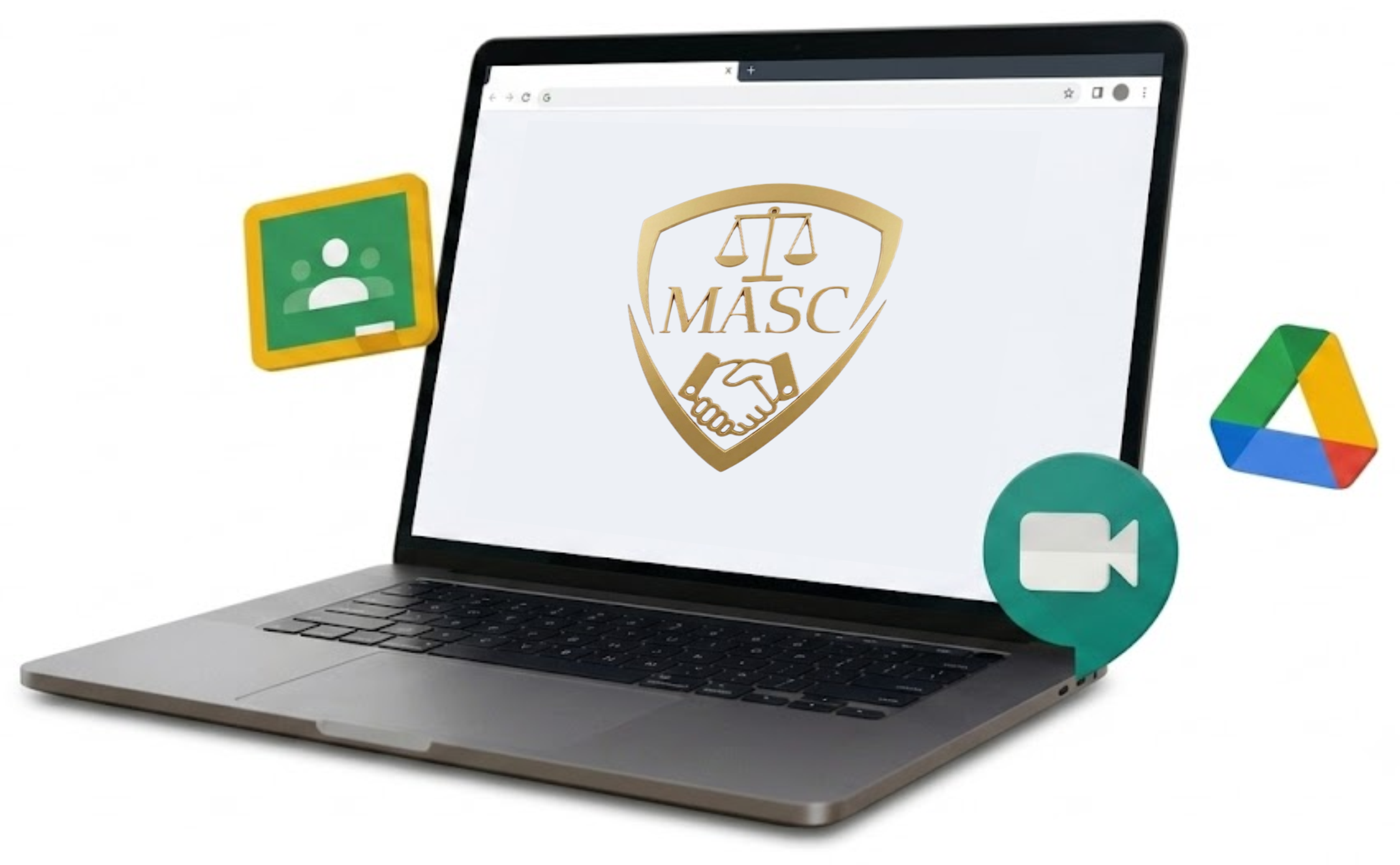 Plataforma virtual Euro América con Google Classroom, Meet y Drive